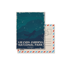 Carte postale du parc national des Grands-Jardins, Québec