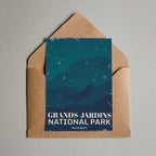 Carte postale du parc national des Grands-Jardins, Québec