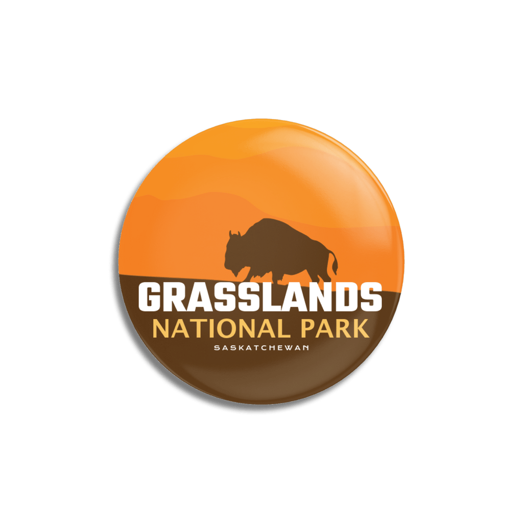 Parc national des Prairies du Canada - Bouton à épingle
