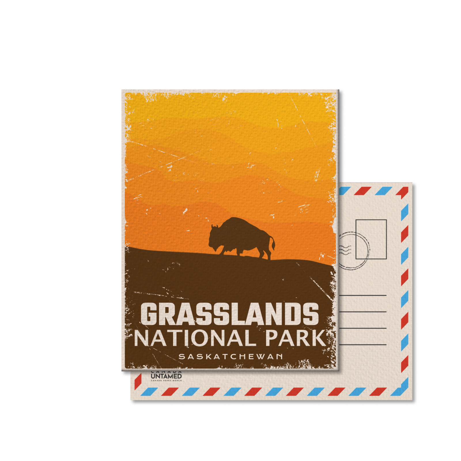 Grasslands National Park of Canada Postcard