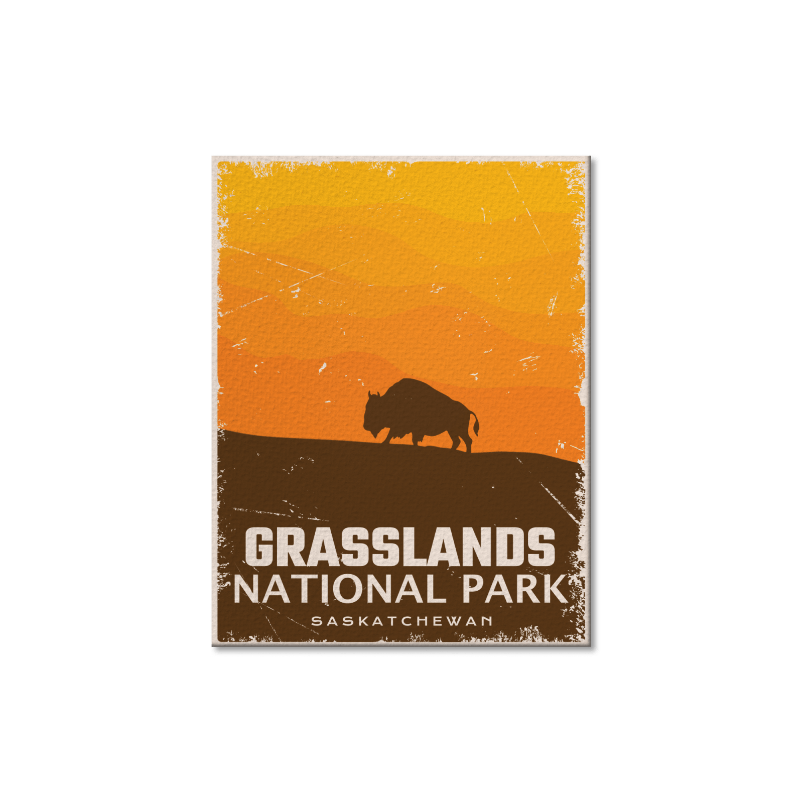 Grasslands National Park of Canada Postcard