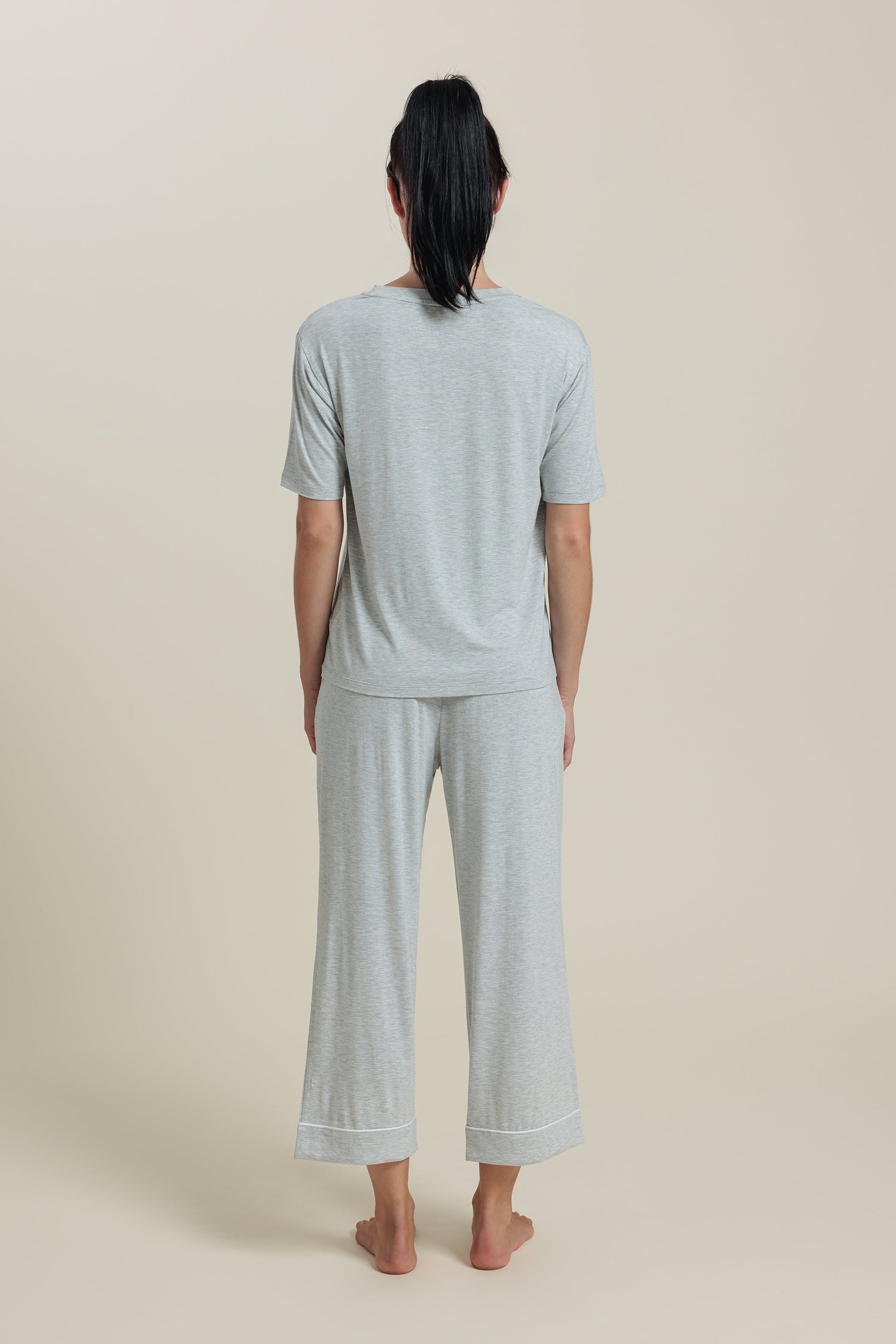 Pantalon de pyjama court en bambou