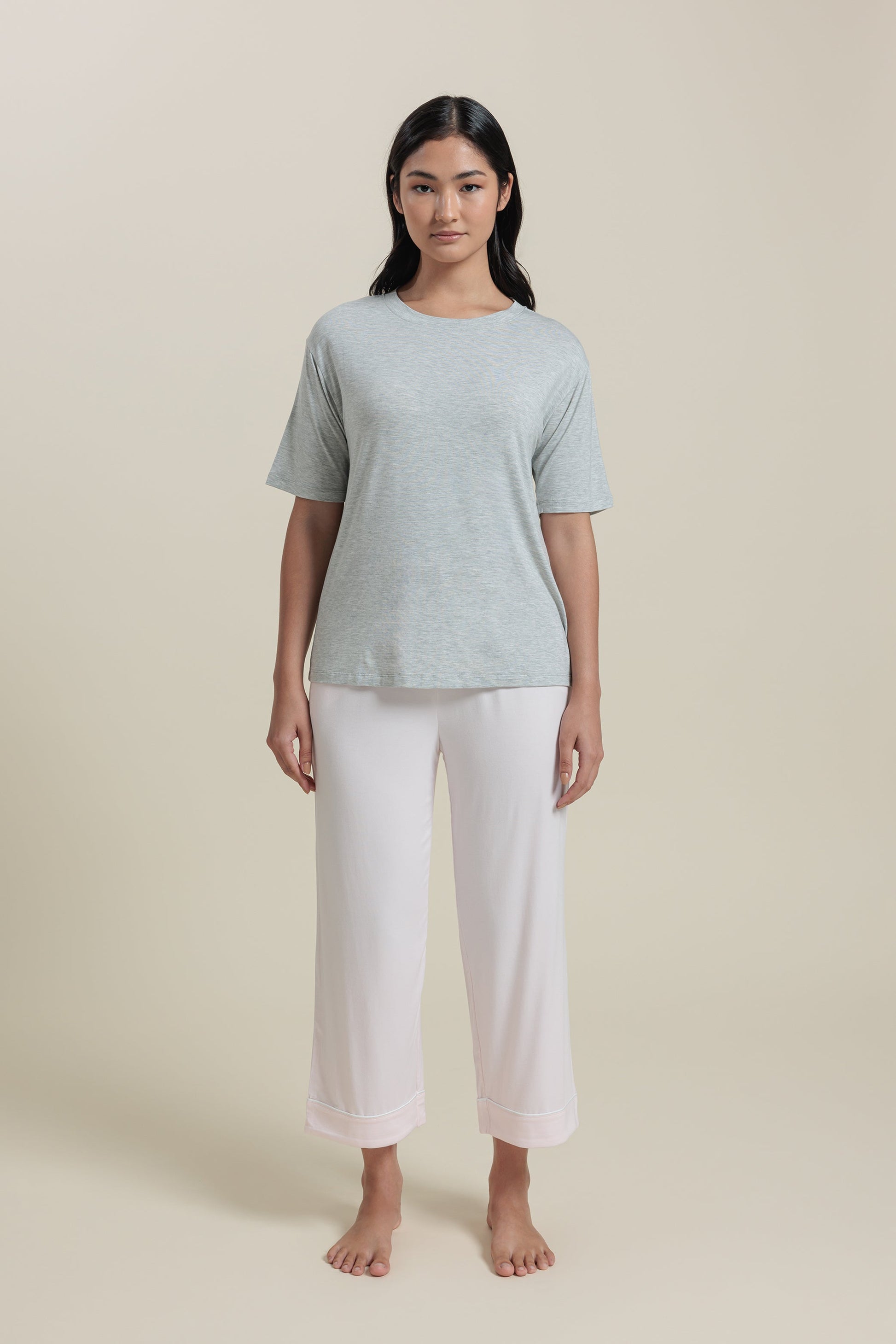 T-shirt à manches courtes en bambou