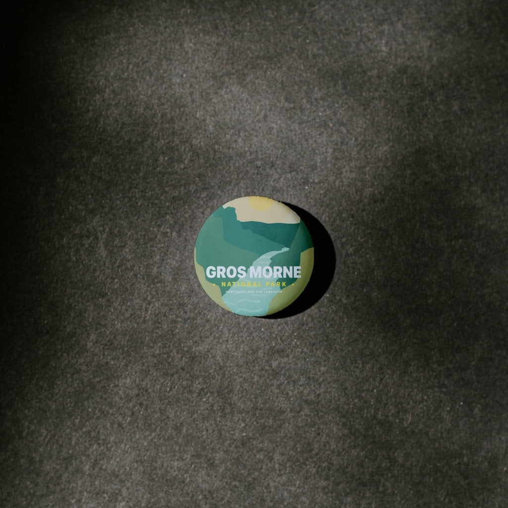 Gros Morne National Park of Canada Pinback Button