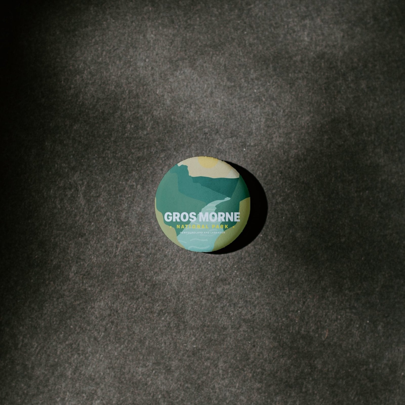 Gros Morne National Park of Canada Pinback Button