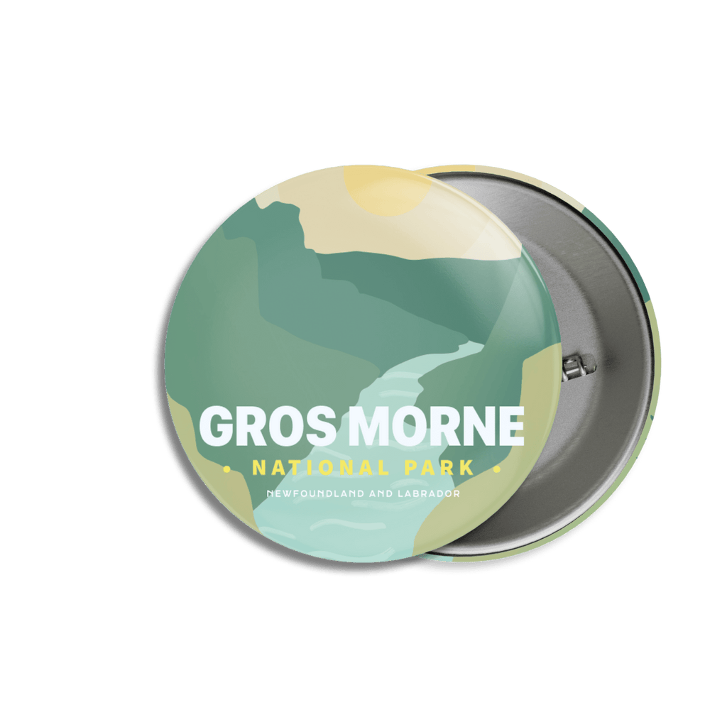 Gros Morne National Park of Canada Pinback Button
