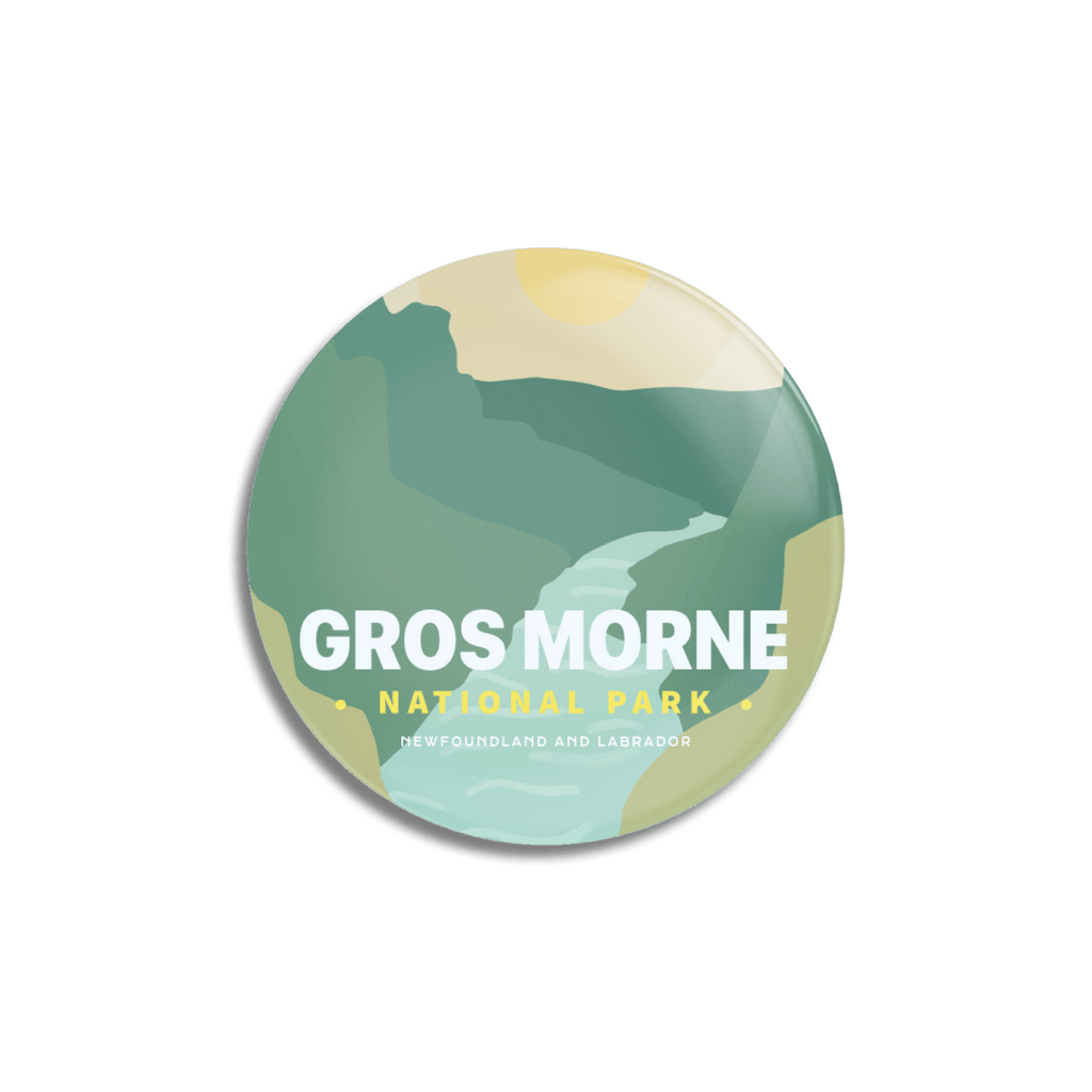 Gros Morne National Park of Canada Pinback Button