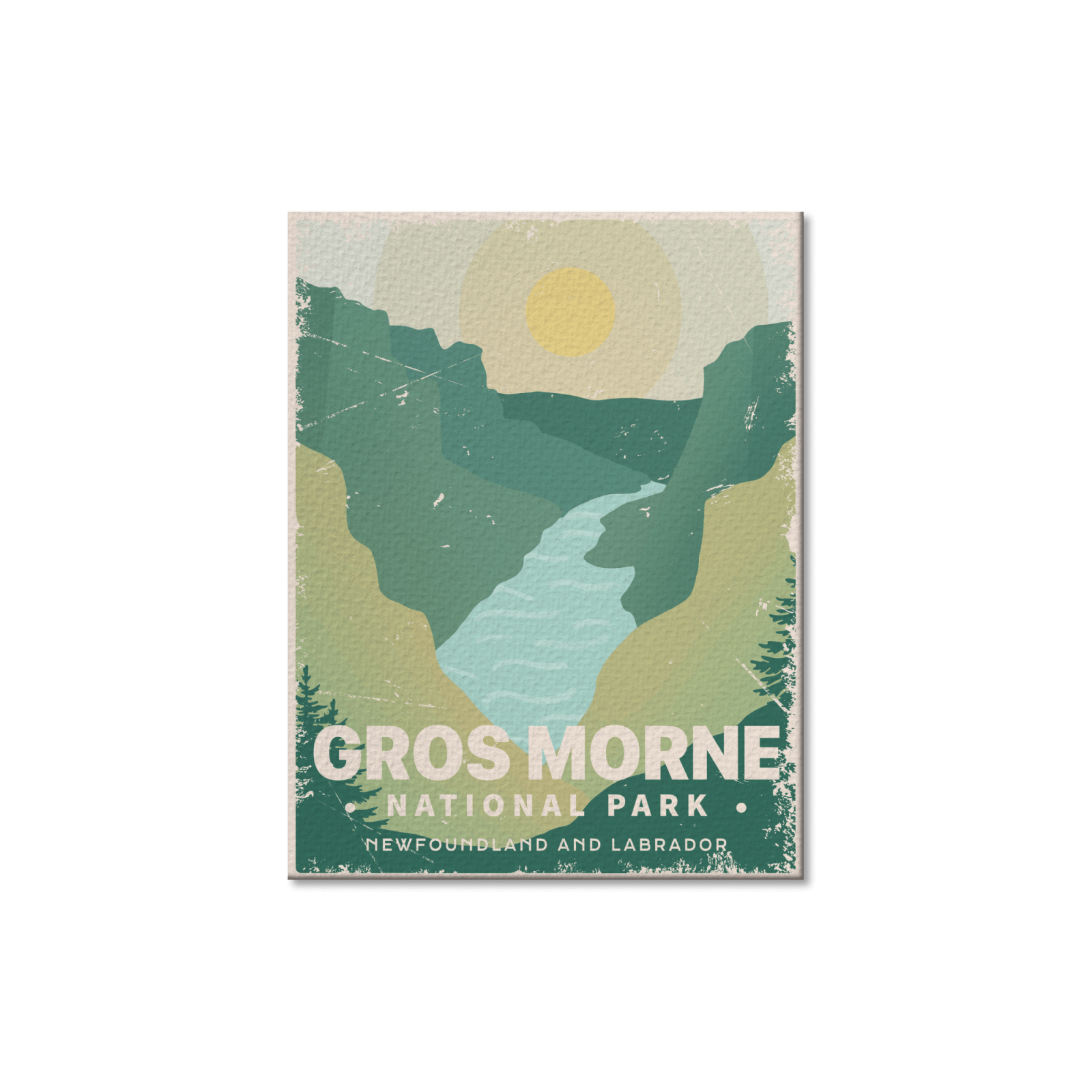 Gros Morne National Park of Canada Postcard