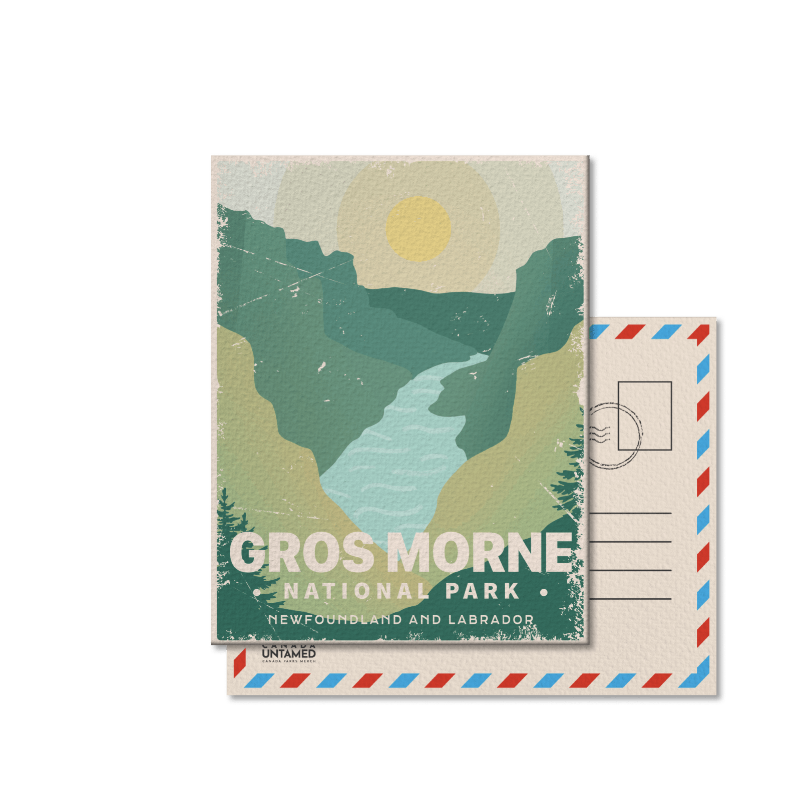 Gros Morne National Park of Canada Postcard
