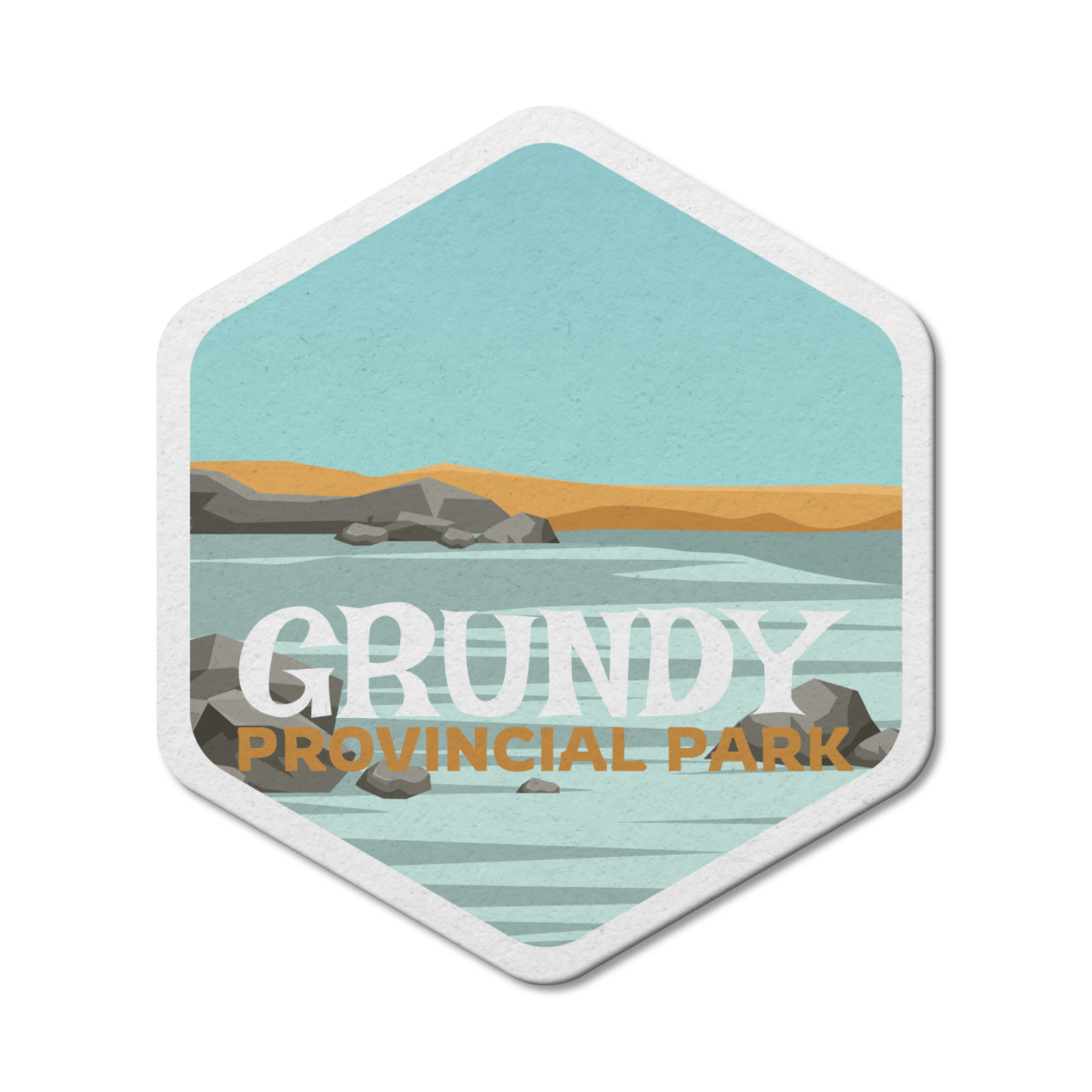 Grundy Lake Ontario Provincial Park Waterproof Vinyl Sticker