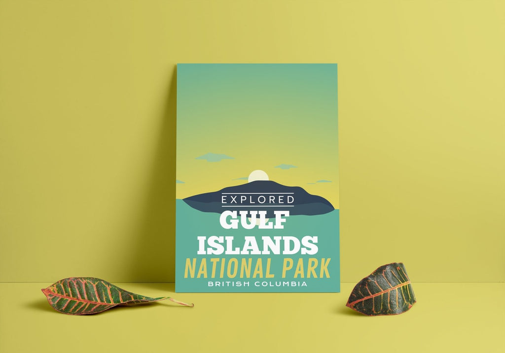 Affiche « Explorée » du parc national des îles du Golfe