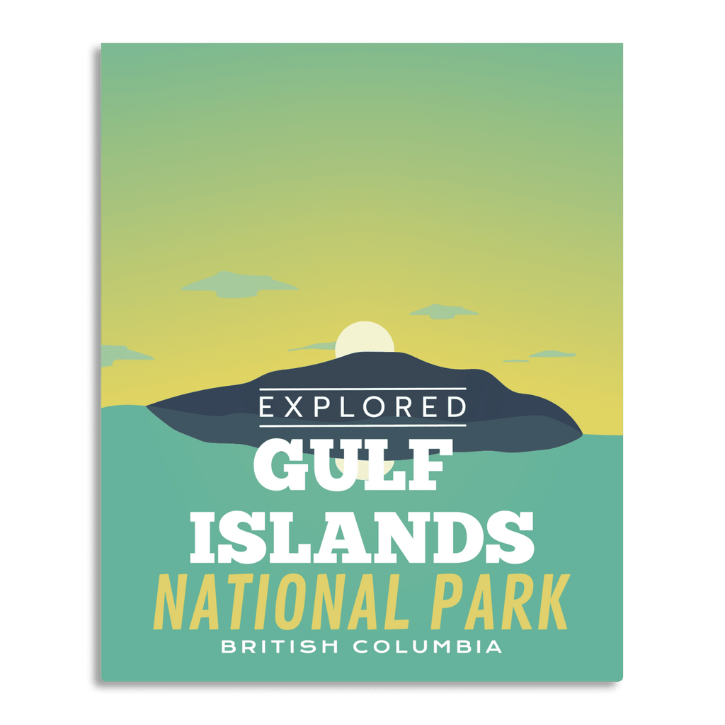 Affiche « Explorée » du parc national des îles du Golfe
