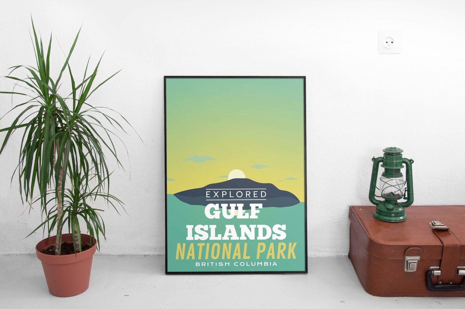 Affiche « Explorée » du parc national des îles du Golfe