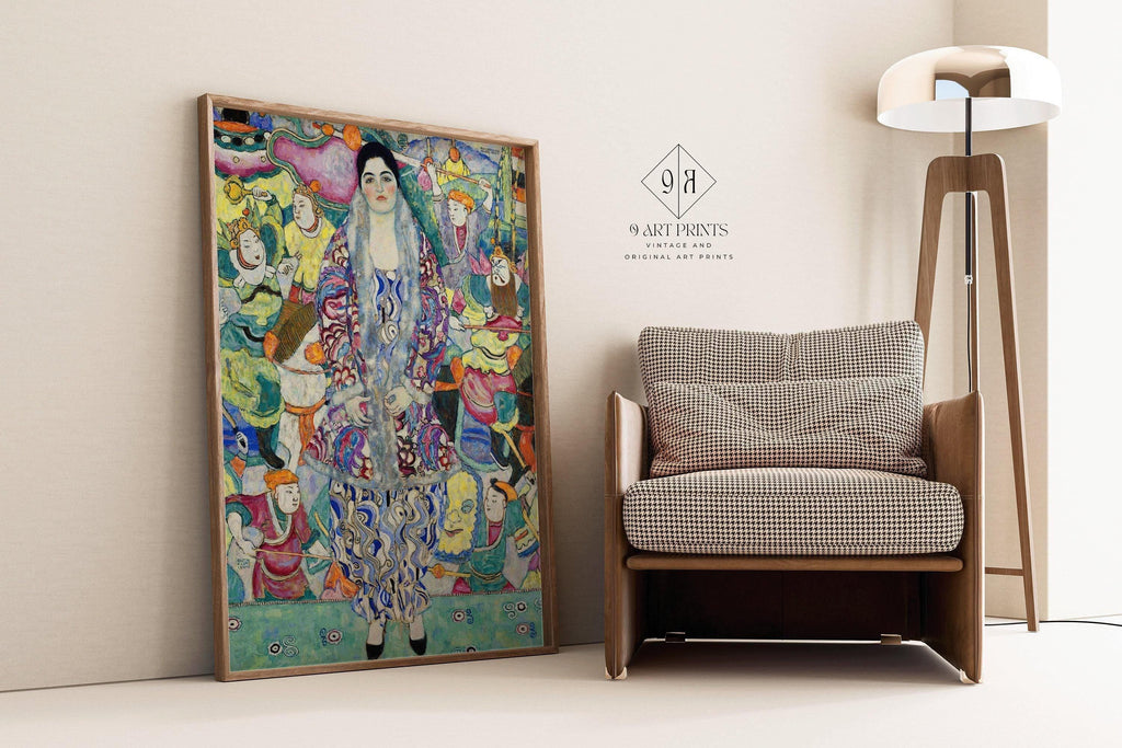 Gustav Klimt - Frederike Maria Bauer | Famous Vintage Painting (available handframed or unframed)