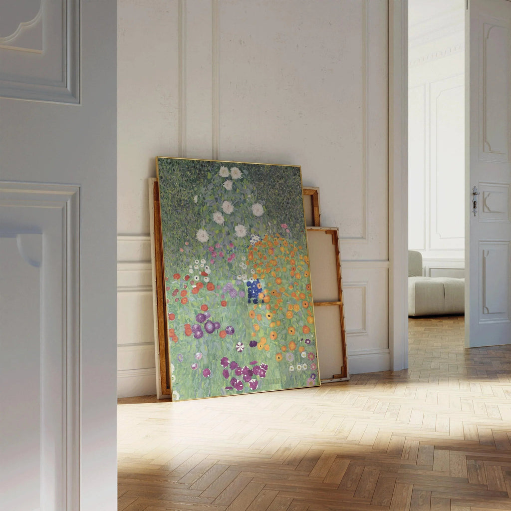 Gustav Klimt - Jardin | Tableau vintage célèbre (disponible encadré à la main ou non encadré)