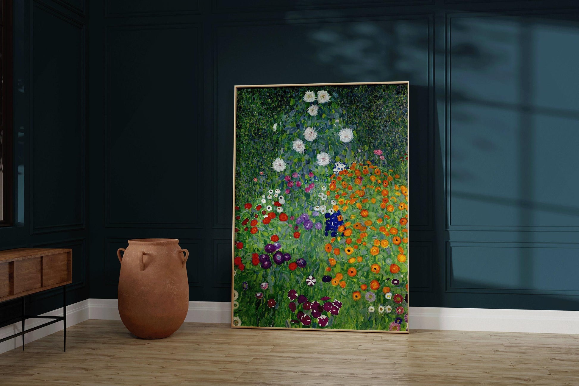 Gustav Klimt - Jardin | Tableau vintage célèbre (disponible encadré à la main ou non encadré)