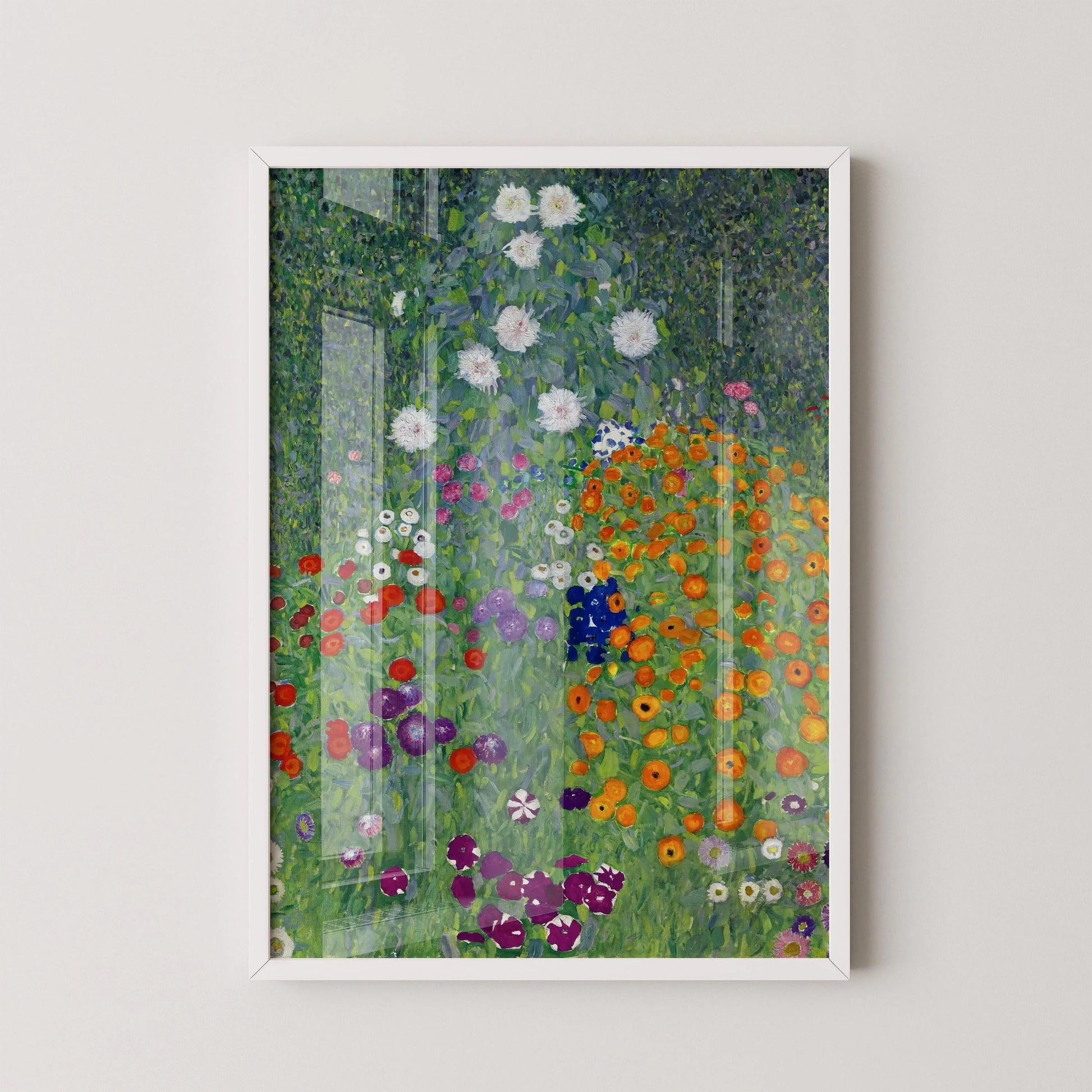 Gustav Klimt - Jardin | Tableau vintage célèbre (disponible encadré à la main ou non encadré)