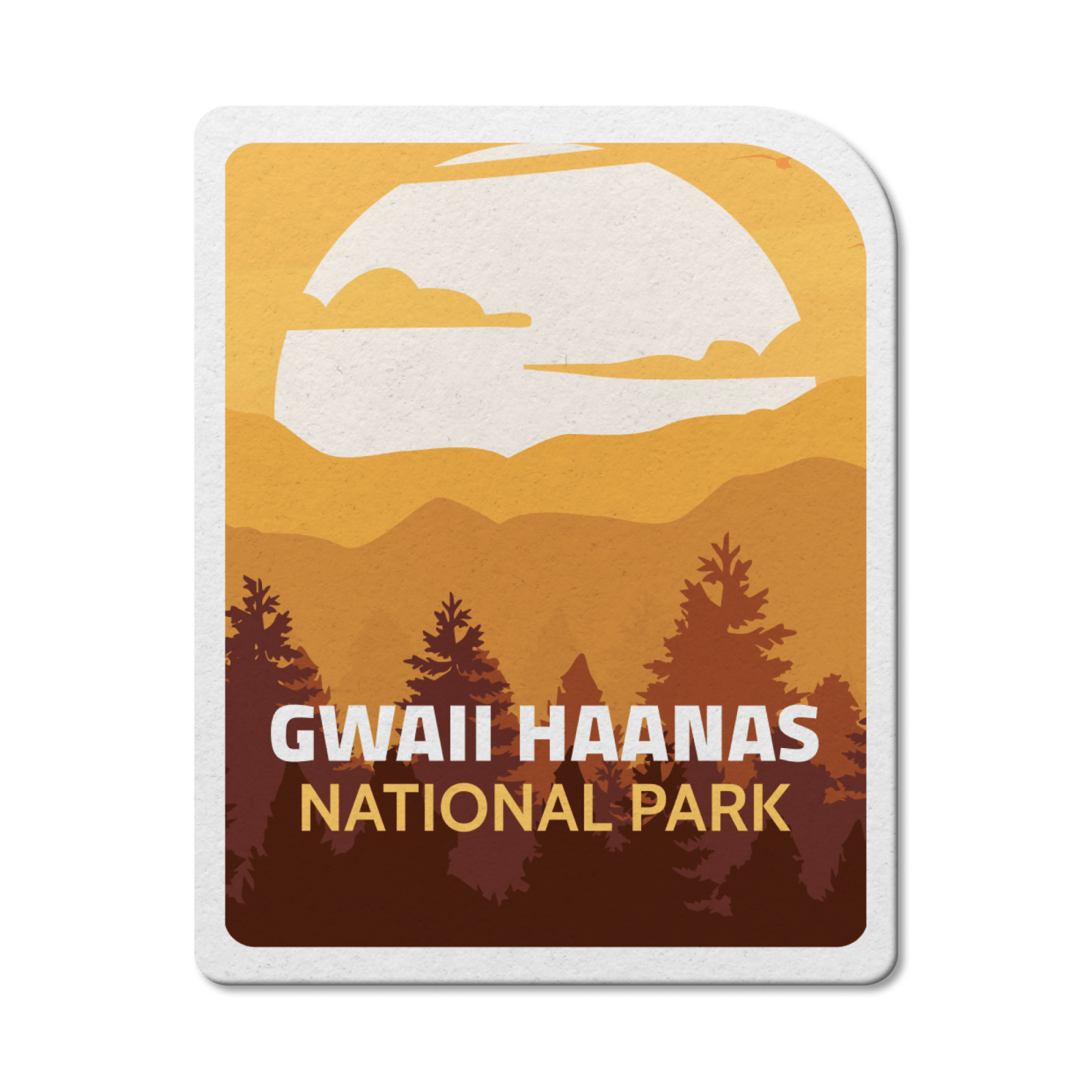 Gwaii Haanas National Park of Canada Waterproof Vinyl Sticker