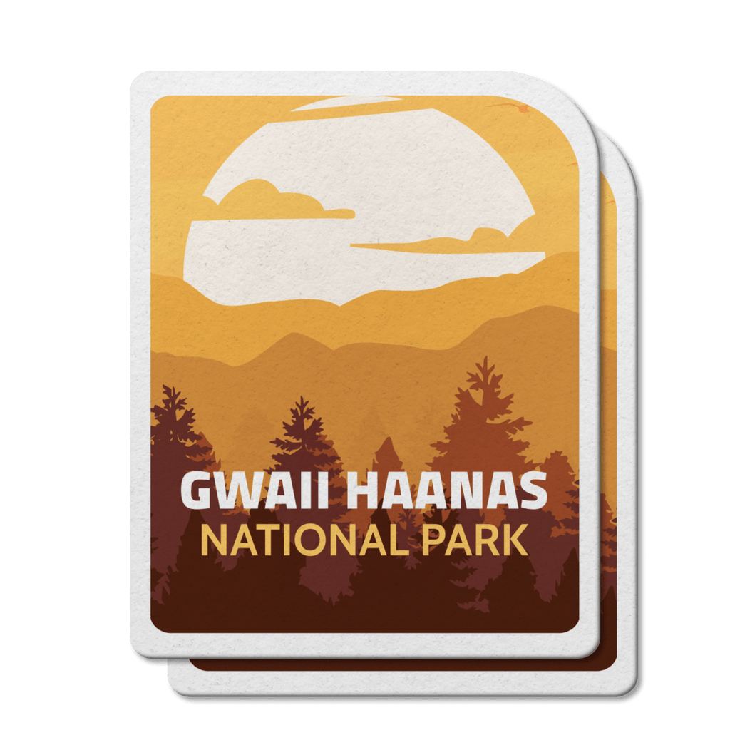 Gwaii Haanas National Park of Canada Waterproof Vinyl Sticker