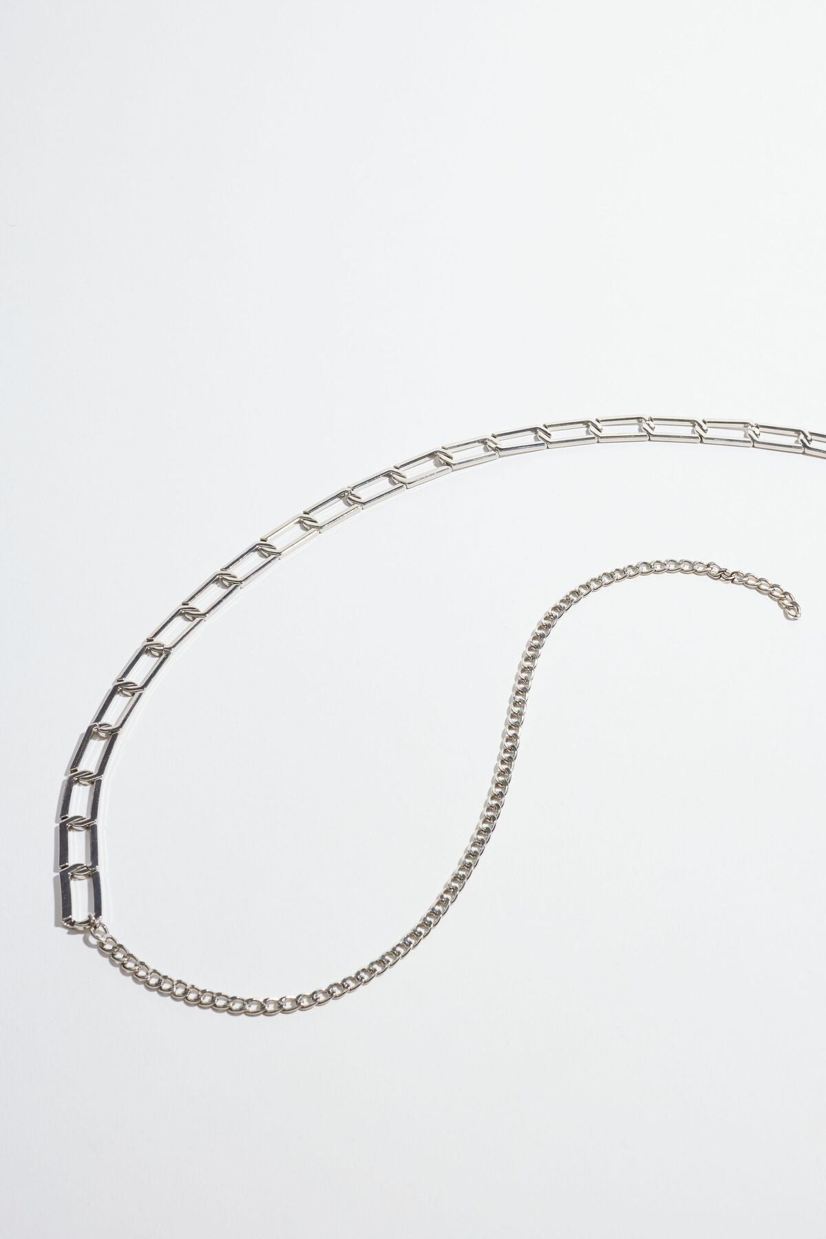 Flat Link Chain Belt