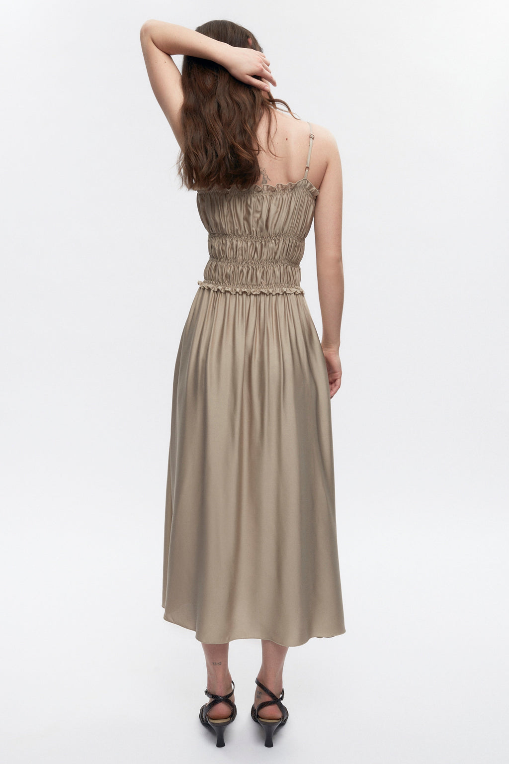 Robe à volants pour femme