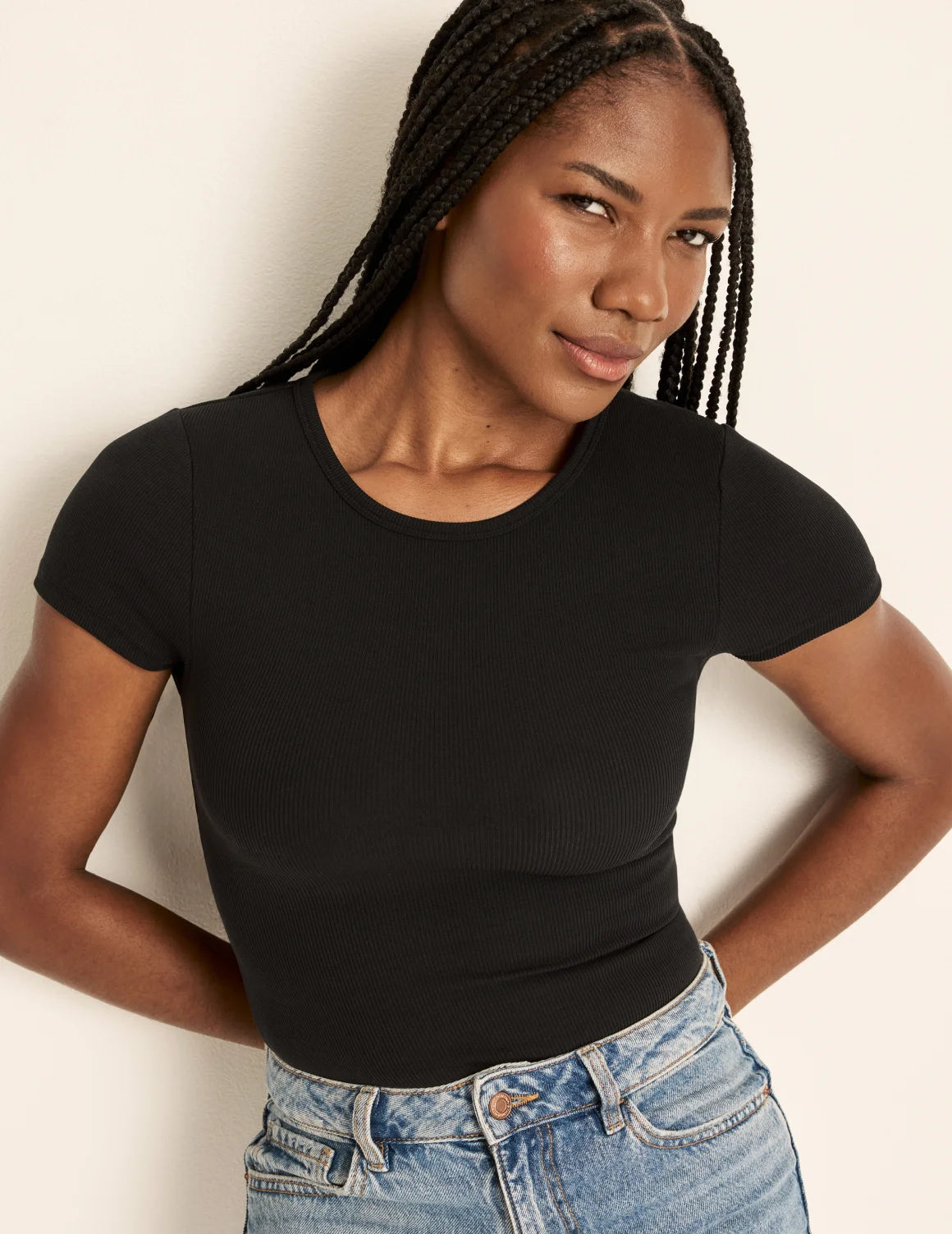 T-shirt en coton SculptRib™