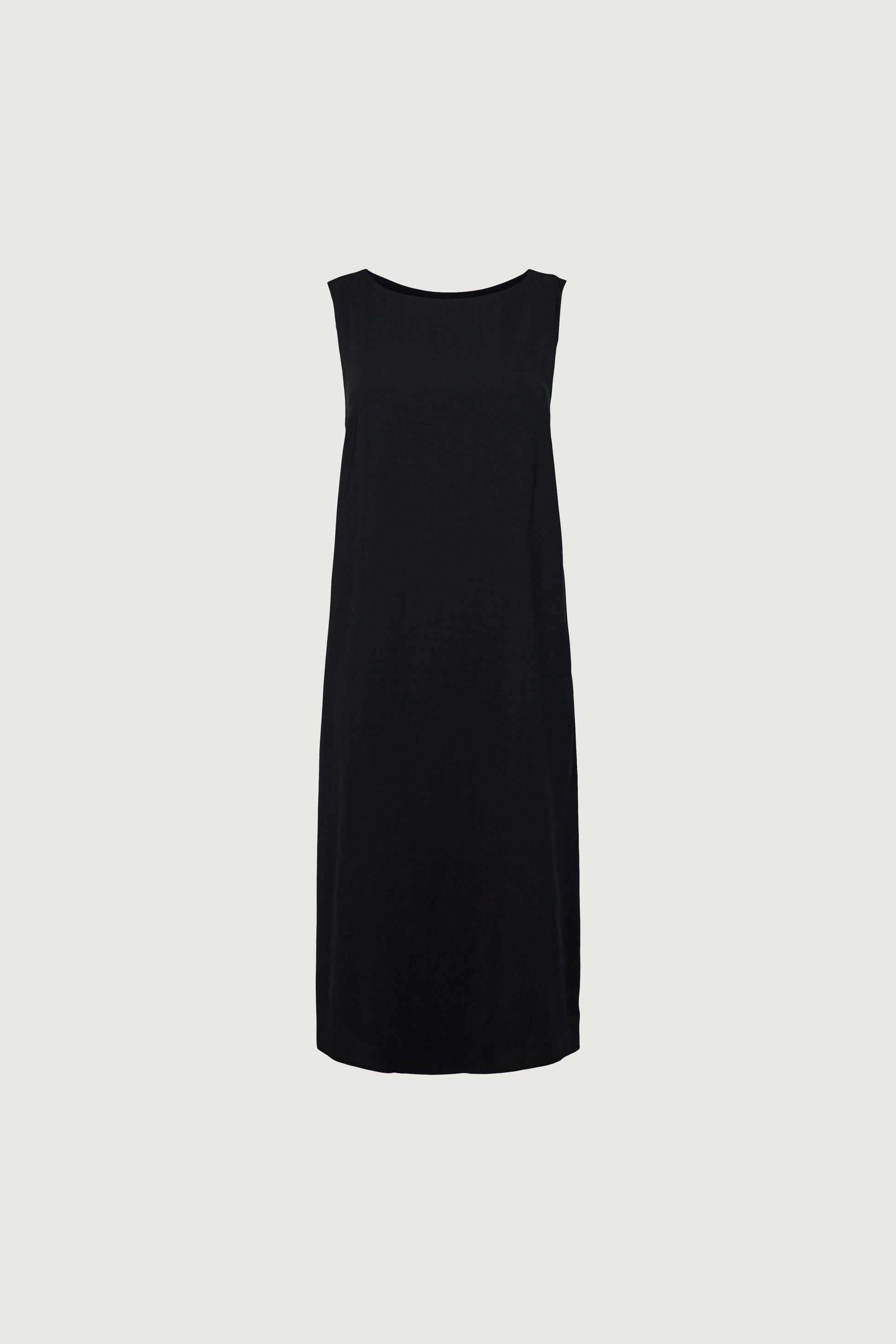 ROBE MIDI SANS MANCHES
