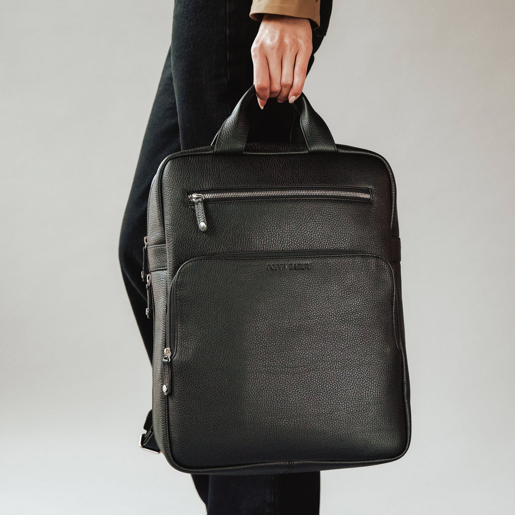 The Refined Backpack Black