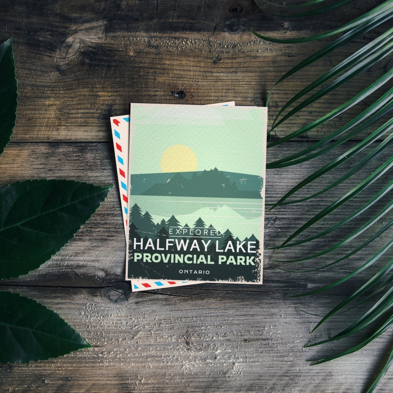 Halfway Lake Ontario Provincial Park Postcard