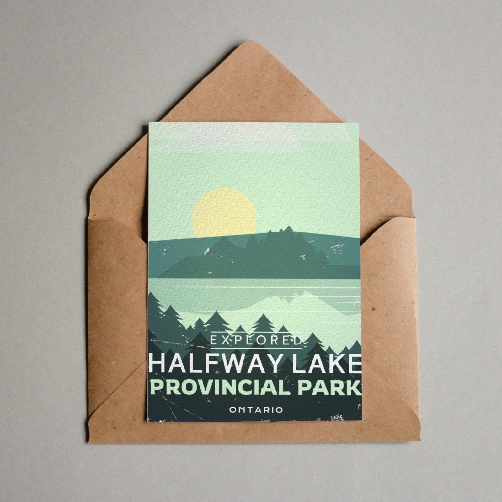 Halfway Lake Ontario Provincial Park Postcard