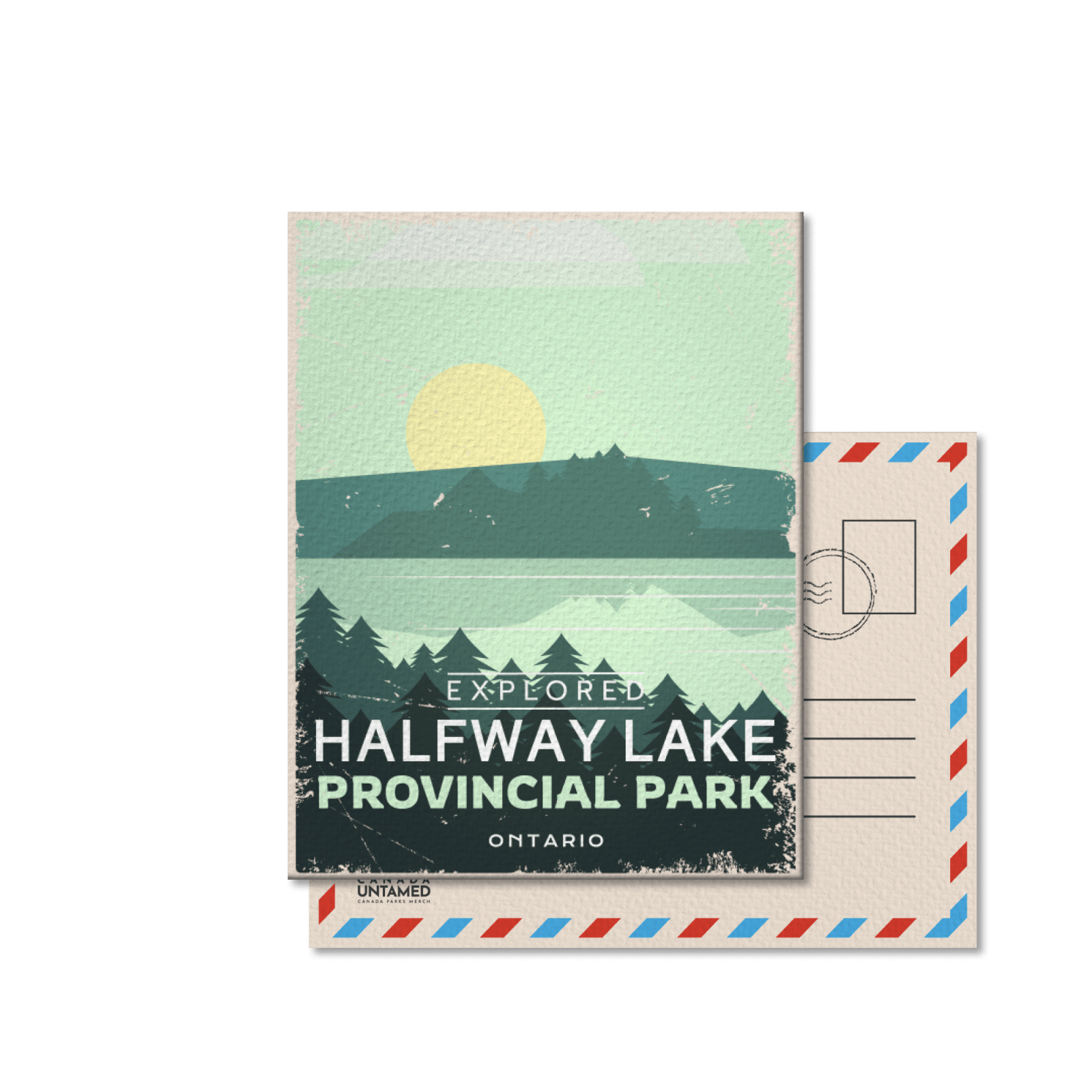 Halfway Lake Ontario Provincial Park Postcard