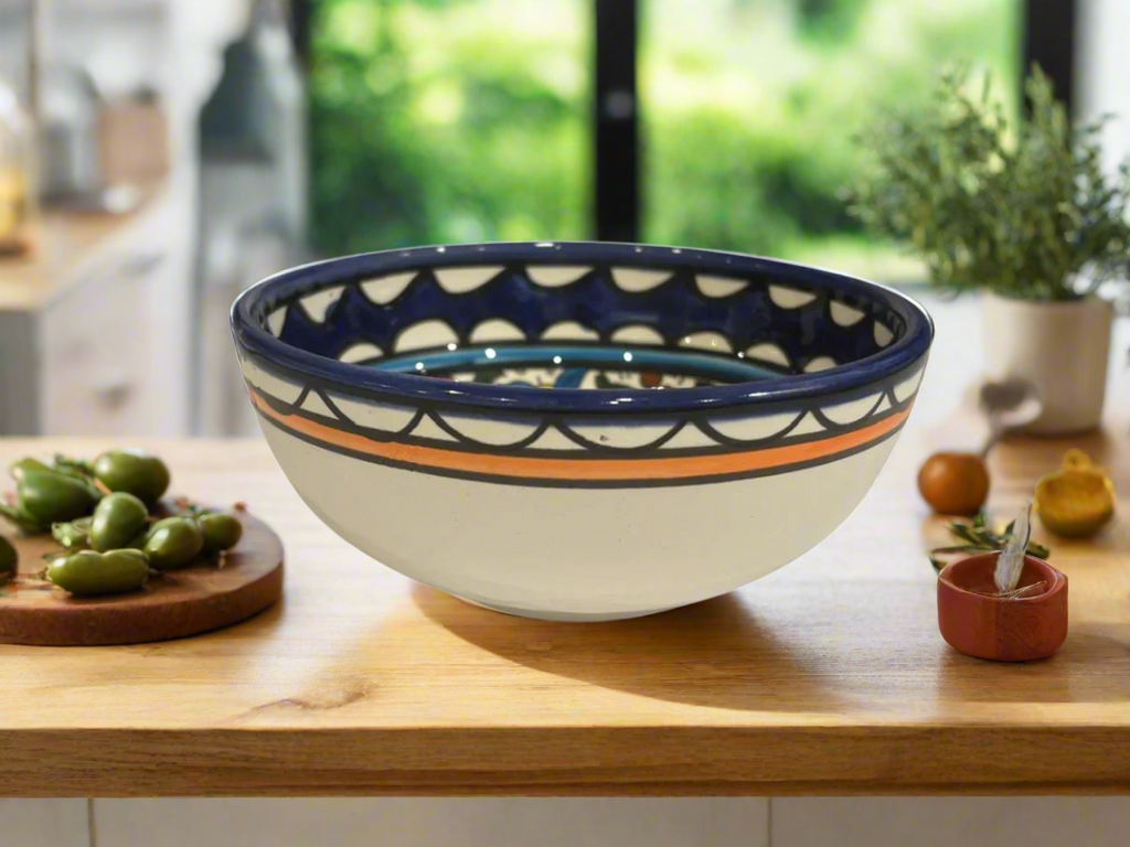 Handmade Ceramic Serving Bowl – 5" Soup & Salad Bowl