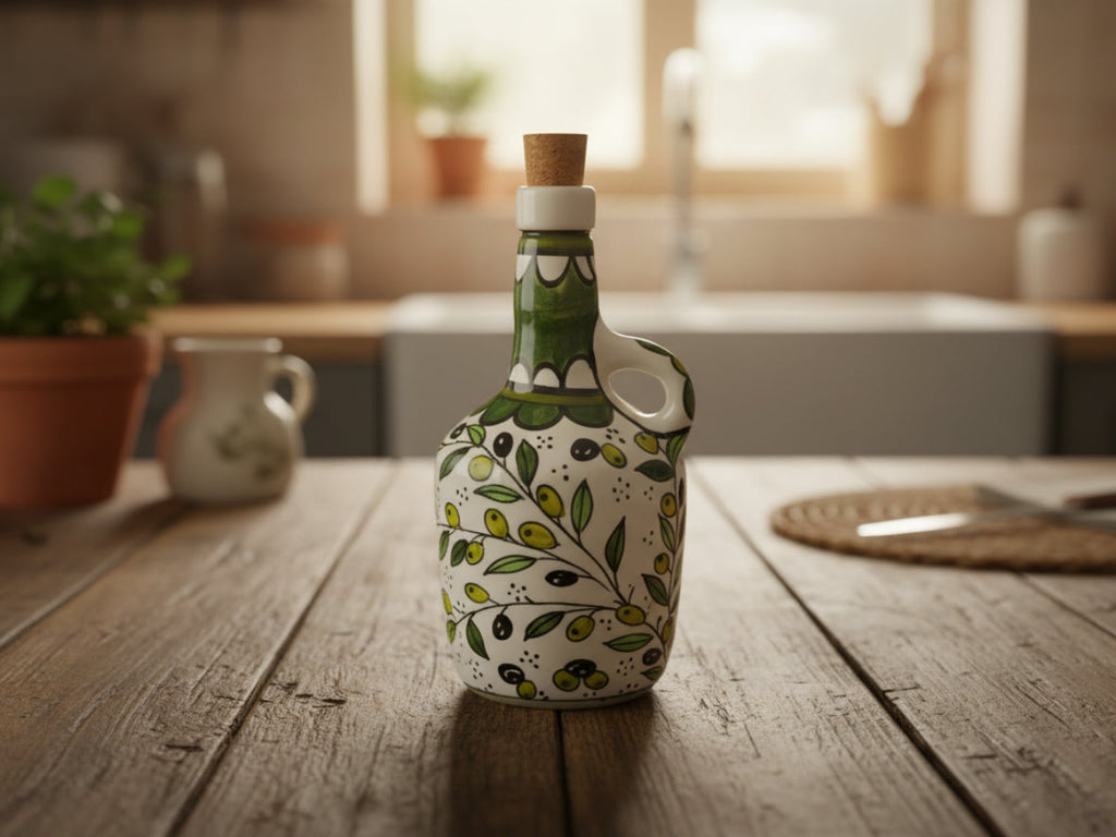 Handmade Ceramic Oil Dispenser