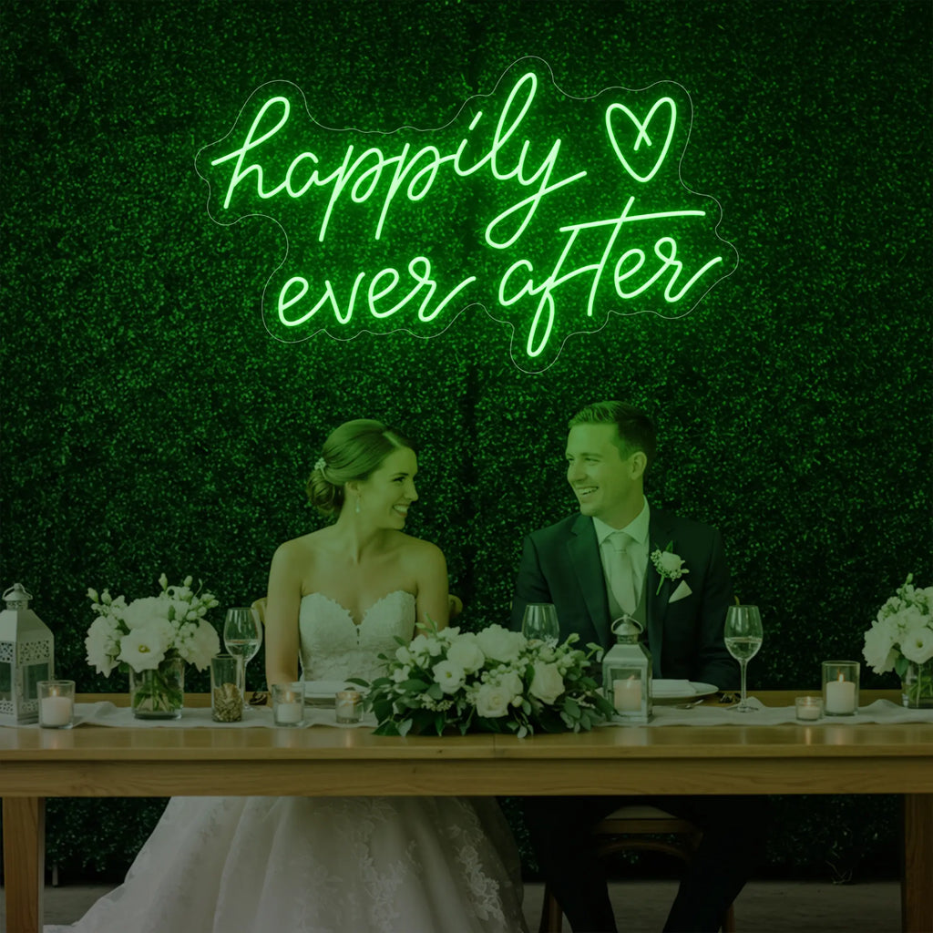 Happily Ever After Neon Sign