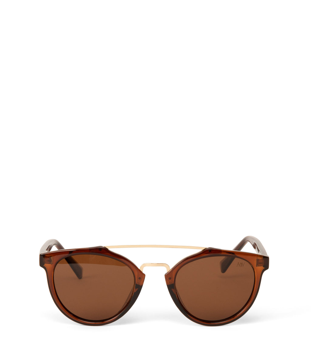 Lunettes de soleil rondes recyclées ALDIE-2
