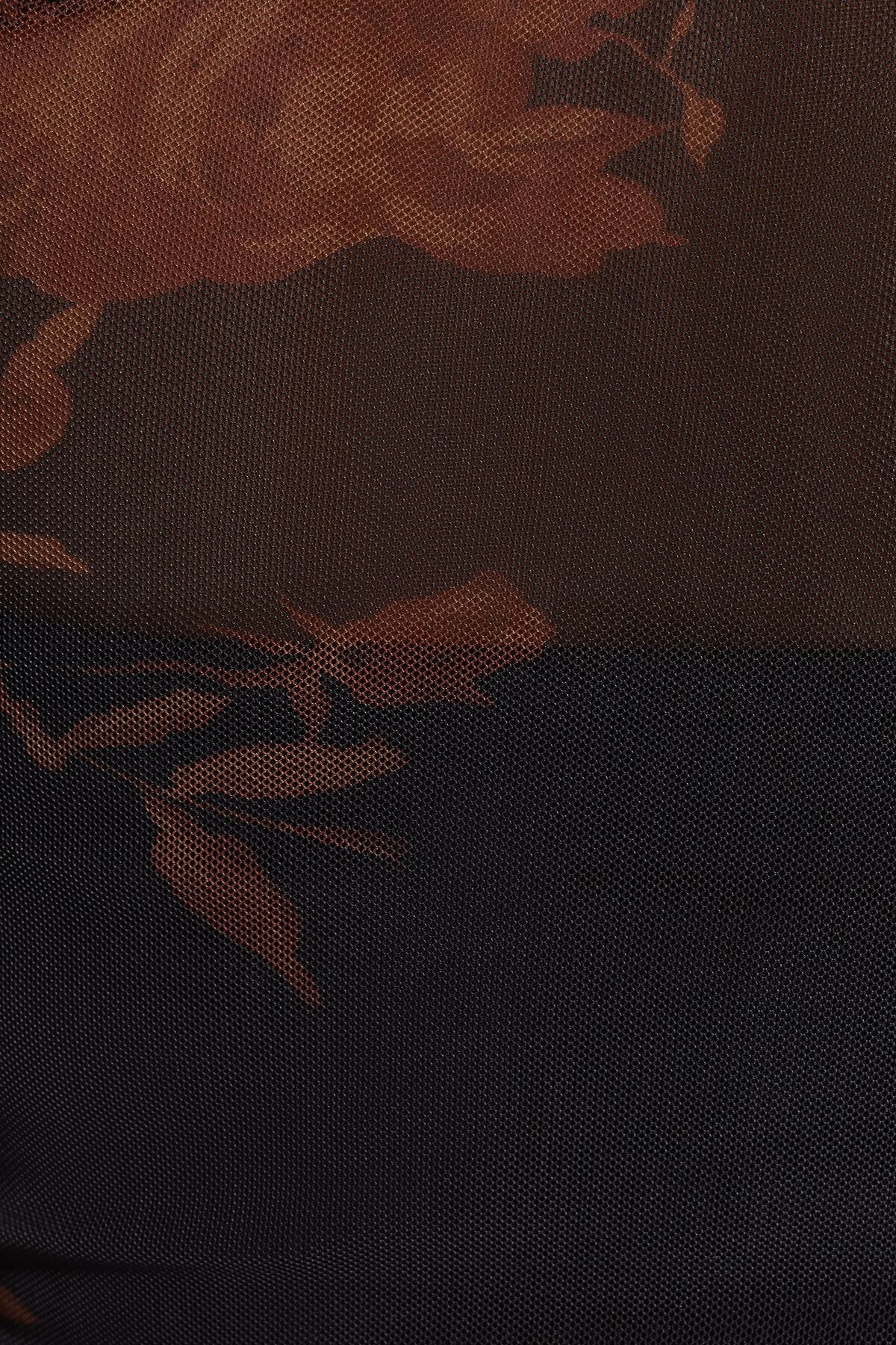 Kat Single Shoulder Mesh Top