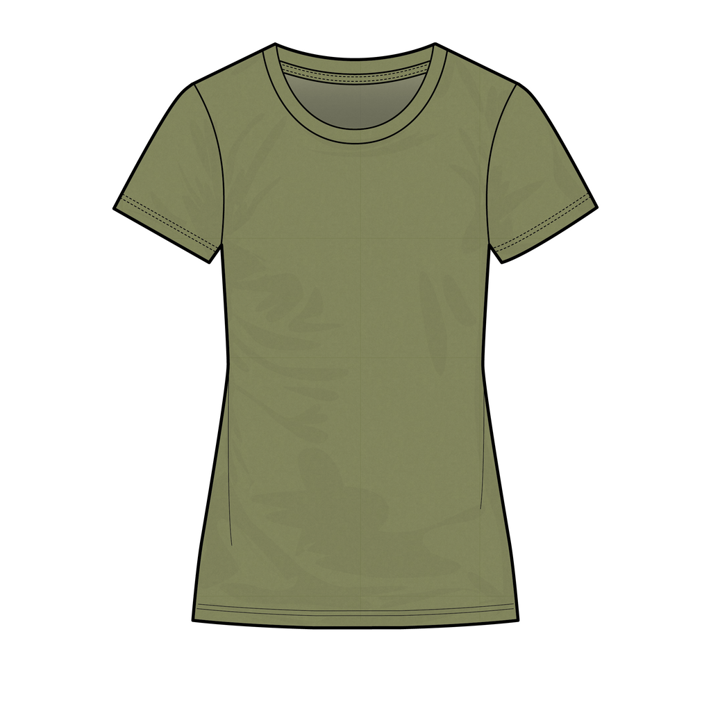 Women's Blended Crew T-Shirt