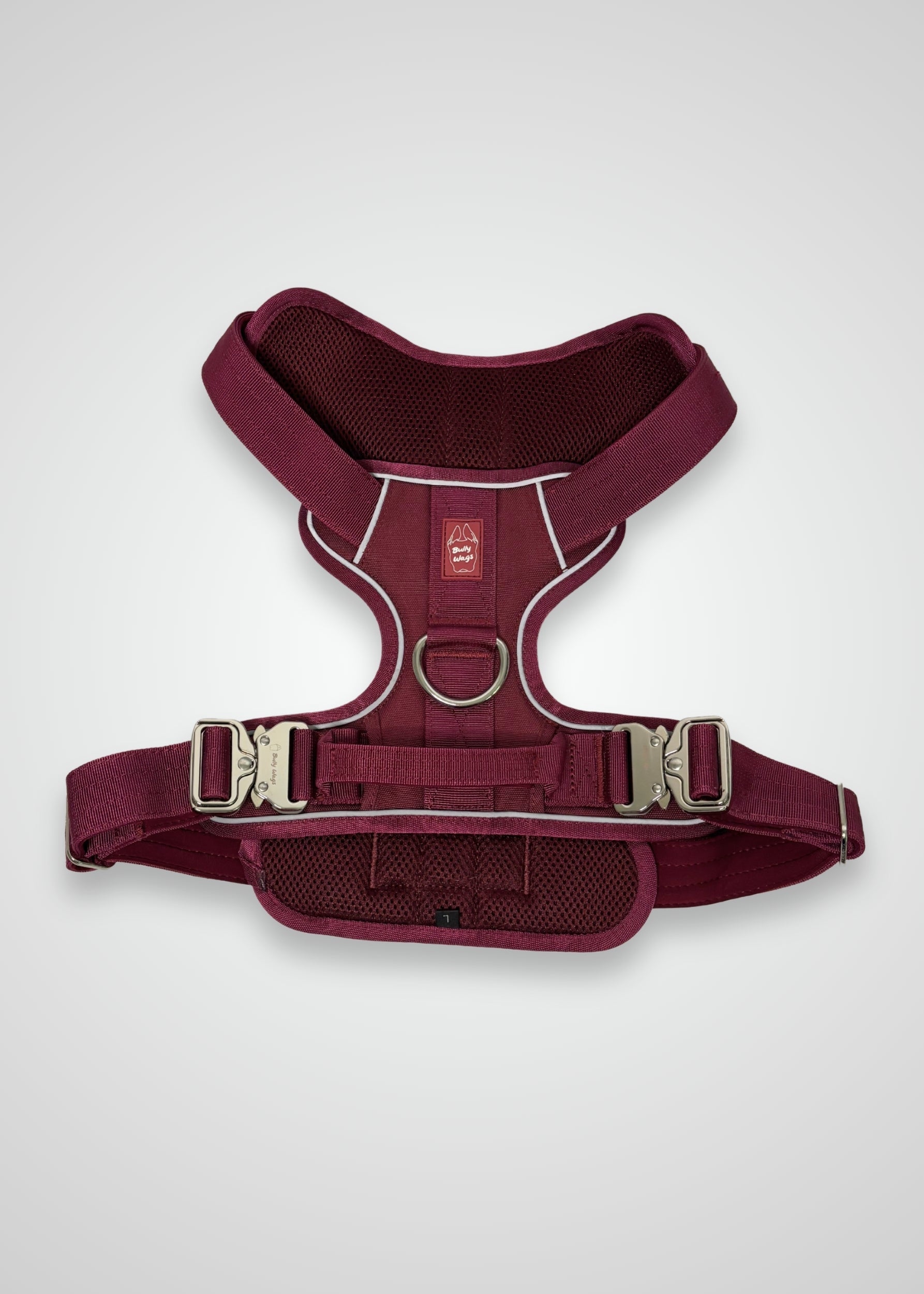 Heavy-Duty Everyday Harness - Cherry Wine