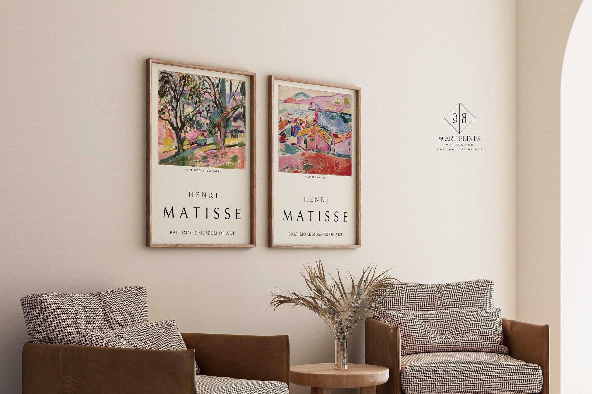 Henri Matisse Art Print Set: Olive Trees & Collioure, Museum Quality