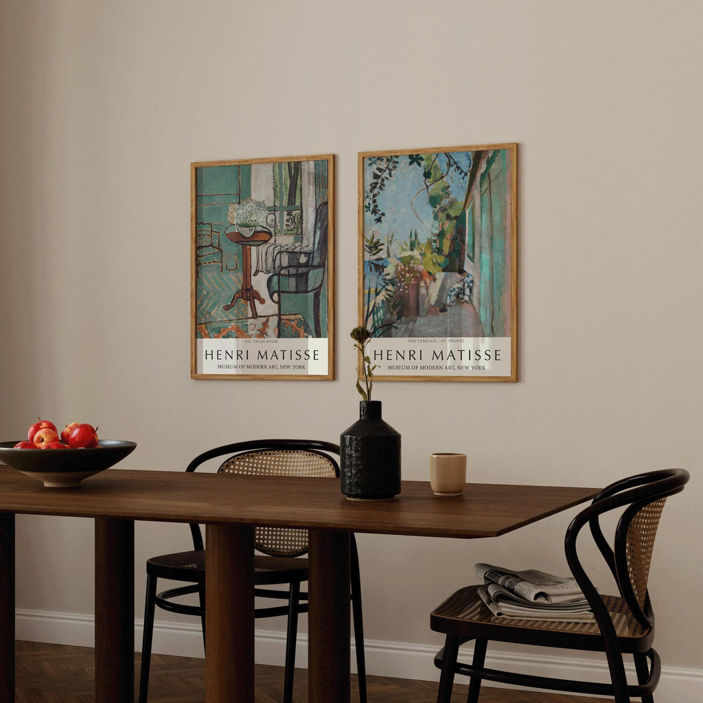 Coffret d'estampes d'Henri Matisse : La Chambre Verte et Saint-Tropez