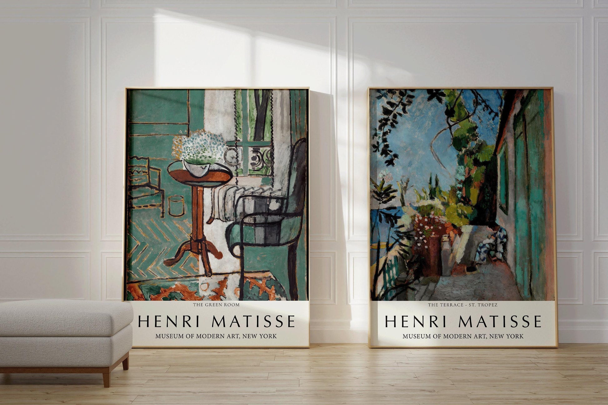 Coffret d'estampes d'Henri Matisse : La Chambre Verte et Saint-Tropez