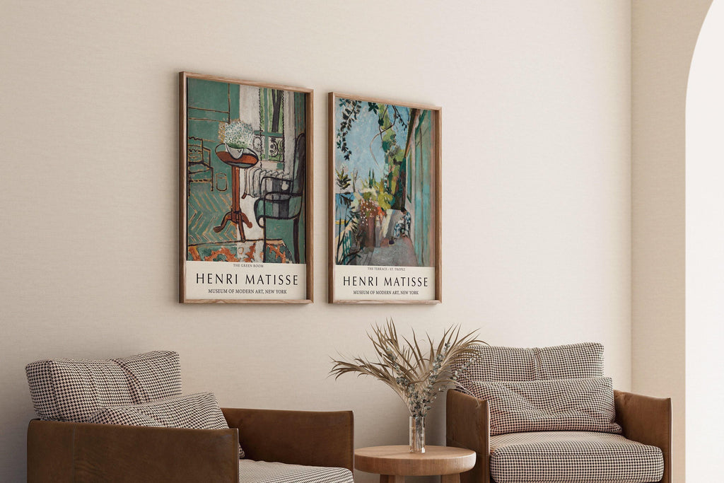 Coffret d'estampes d'Henri Matisse : La Chambre Verte et Saint-Tropez