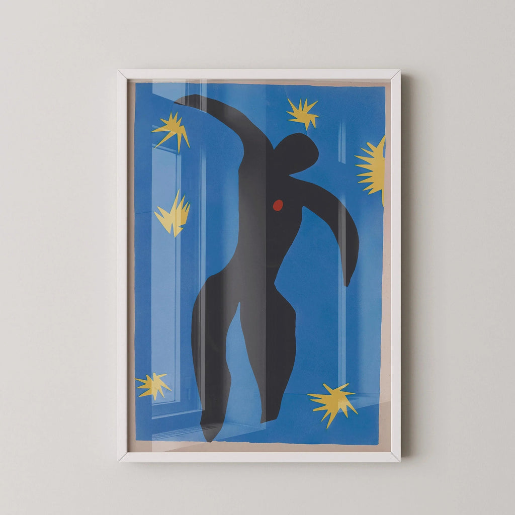 Henri Matisse - Icare | Découpages sur papier d'art célèbres (disponibles encadrés à la main ou non encadrés)