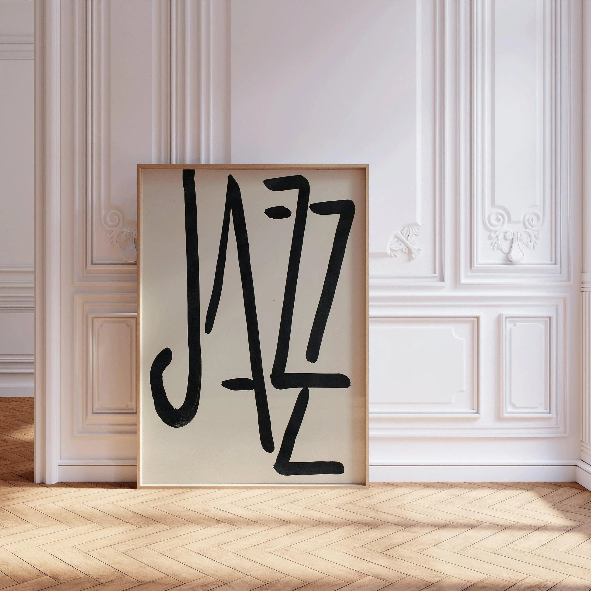 Affiche JAZZ d'Henri Matisse : Estampe typographique moderne du milieu du XXe siècle
