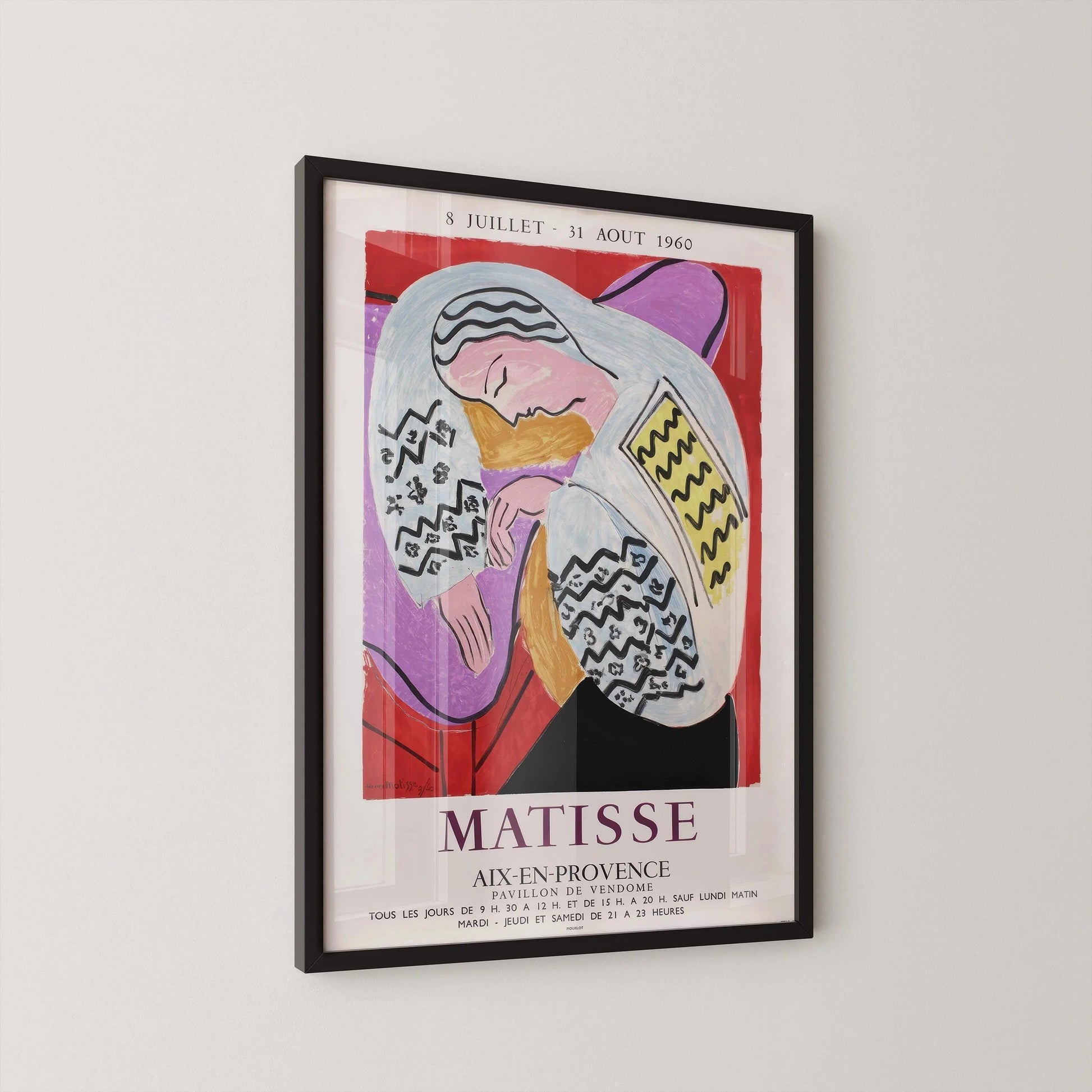 Henri Matisse - The Dream Exhibition Giclee Print (Framed or Unframed)