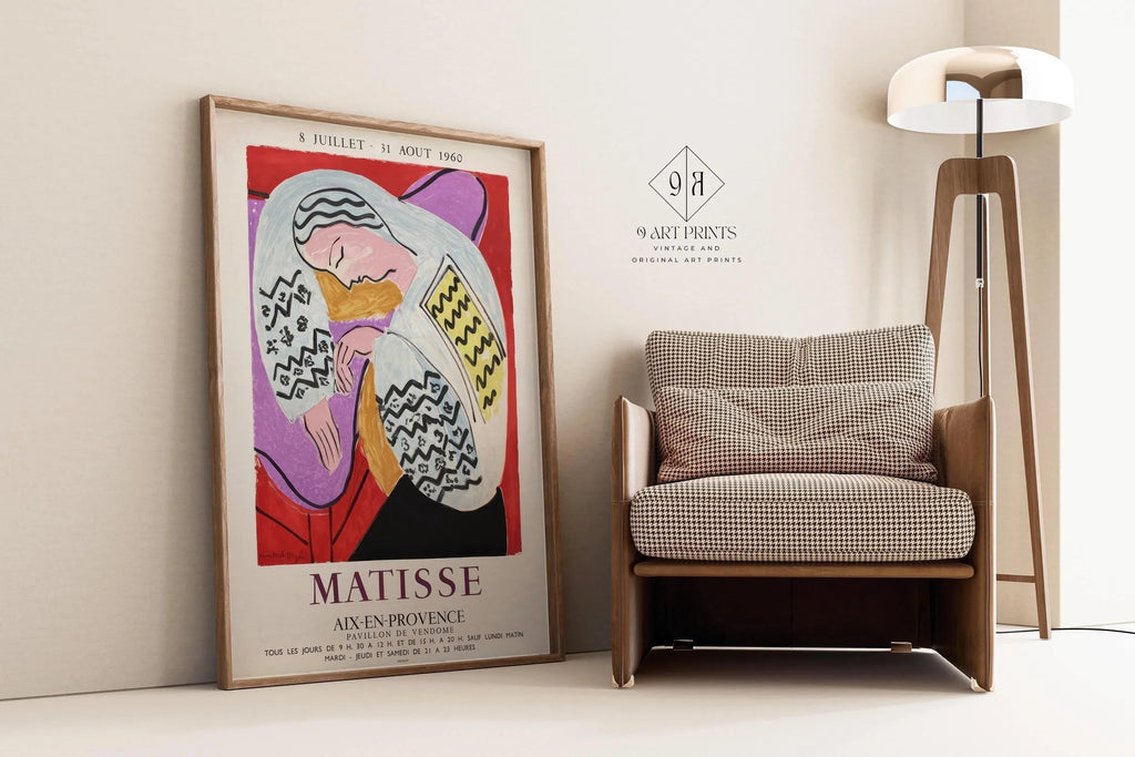 Henri Matisse - The Dream Exhibition Giclee Print (Framed or Unframed)