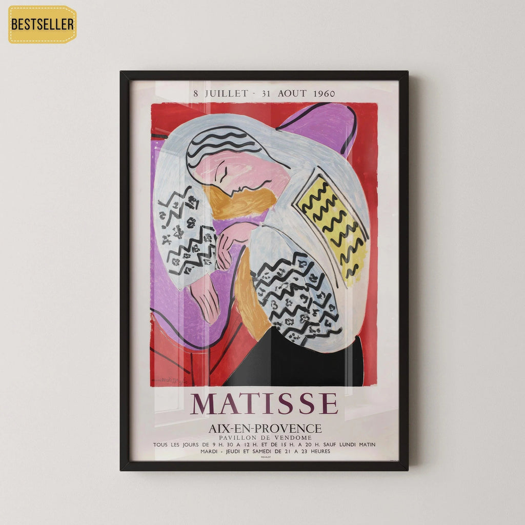 Henri Matisse - The Dream Exhibition Giclee Print (Framed or Unframed)