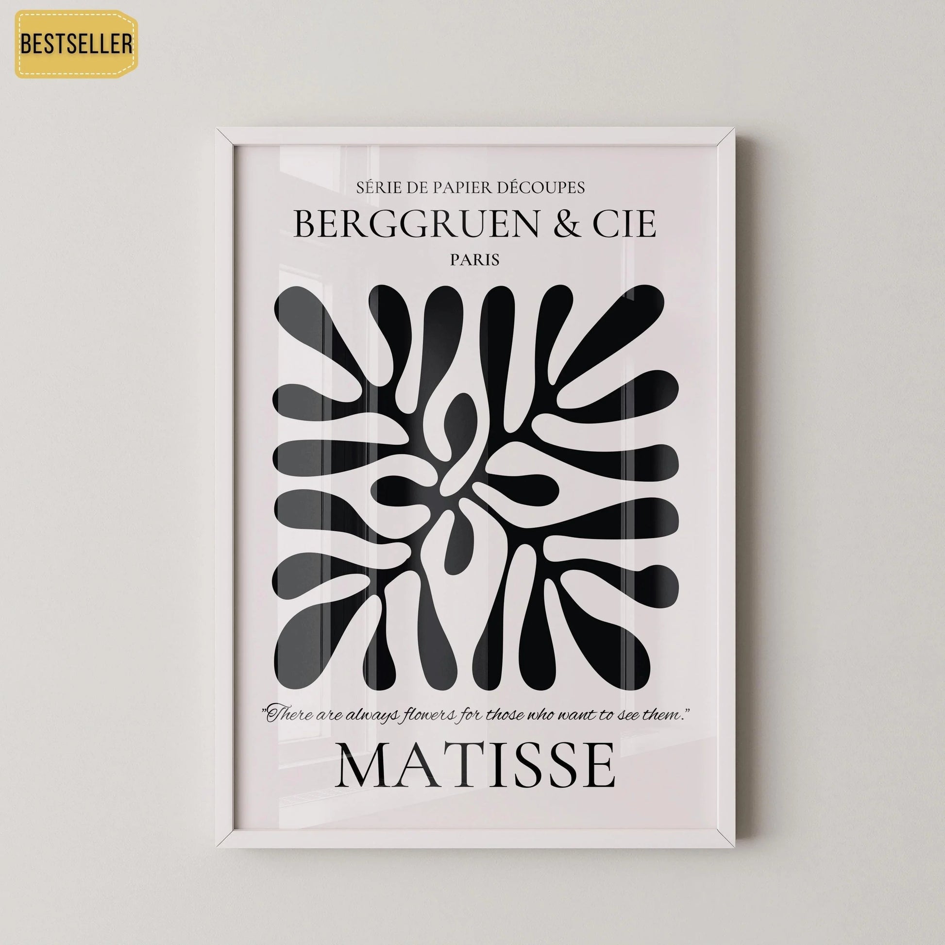 Estampe de feuille d'Henri Matisse : Giclée de qualité muséale sur papier à gravure
