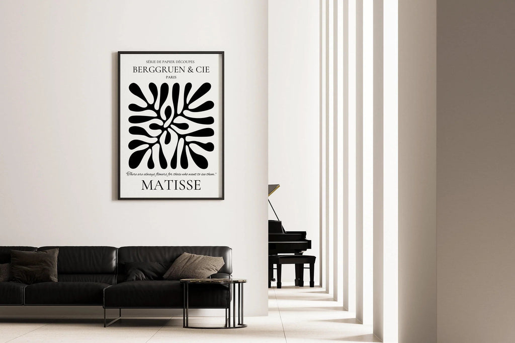 Estampe de feuille d'Henri Matisse : Giclée de qualité muséale sur papier à gravure