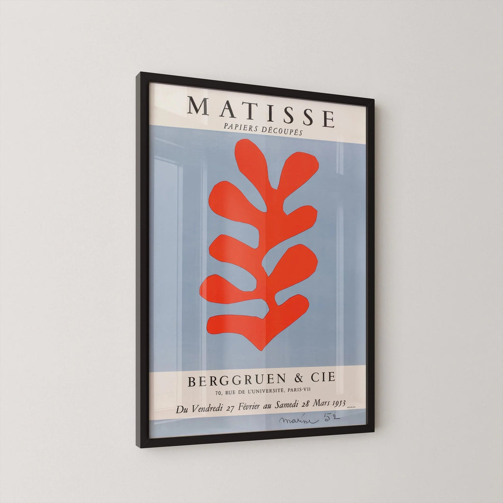 Exposition Henri Matisse « Découpages de papier », estampe giclée (encadrée ou non)